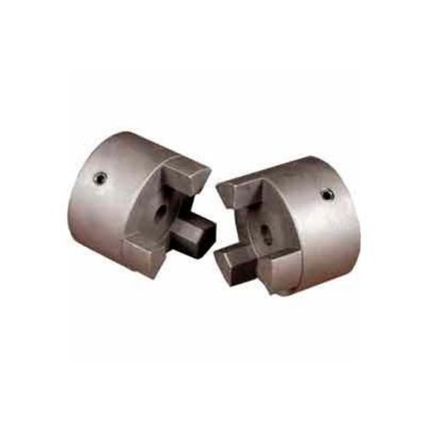 Master Drive Inc Cast Iron Jaw Coupling Hub, Style L050, 1/4" Bore Diameter, No Keyway L050-1-4